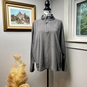 Columbia 1/4 Fleece Gray Men's Sweatshirt